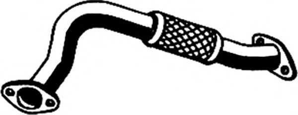 Труба выхлопного газа ASMET 07157