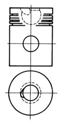 Поршень KOLBENSCHMIDT 108058