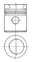 Поршень KOLBENSCHMIDT 091015