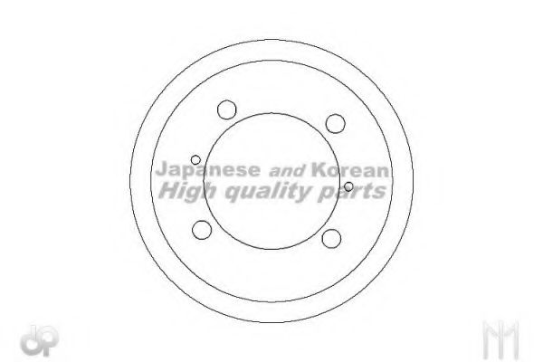 Тормозной барабан QH Benelux 66423