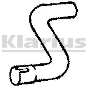 Труба выхлопного газа KLARIUS 150164