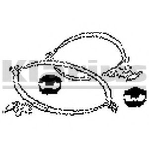 Кронштейн, система выпуска ОГ KLARIUS 430103