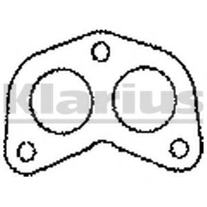 Прокладка, труба выхлопного газа retec 105635