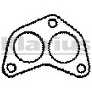 Прокладка, труба выхлопного газа KLARIUS CNG5