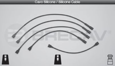 Комплект проводов зажигания BRECAV 14405