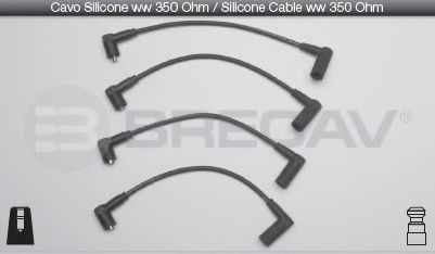 Комплект проводов зажигания BRECAV 16508