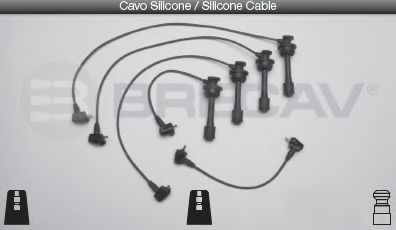 Комплект проводов зажигания BRECAV 33550