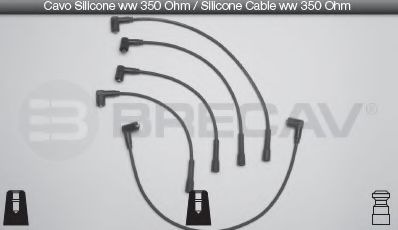 Комплект проводов зажигания BRECAV 34504