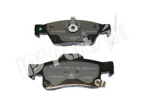 Комплект тормозных колодок, дисковый тормоз IPS Parts IBR-1019