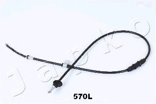 Трос, стояночная тормозная система JAPKO 131570L