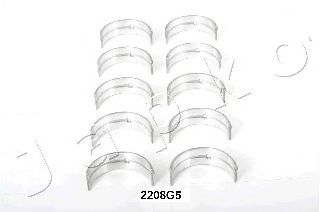 Комплект подшипников коленчатого вала JAPKO 62208G5
