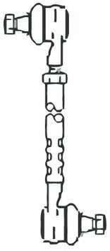Поперечная рулевая тяга FRAP T/236