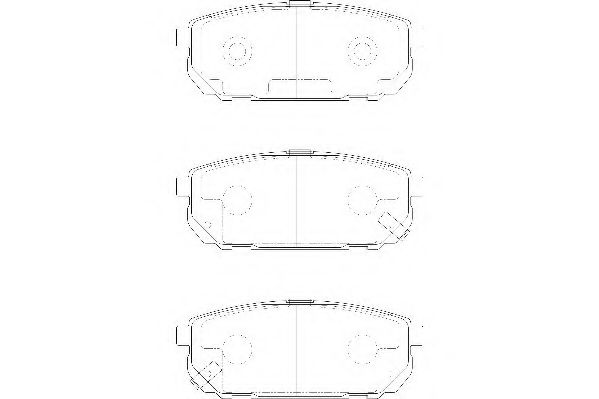 Комплект тормозных колодок, дисковый тормоз WAGNER WBP24058A
