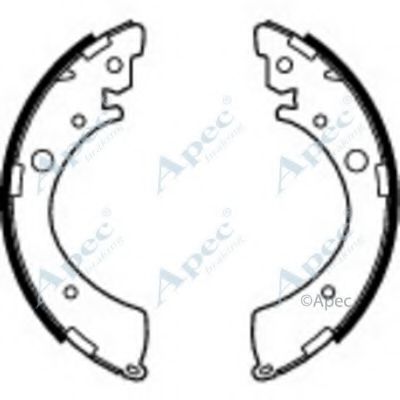 Тормозные колодки APEC braking SHU573