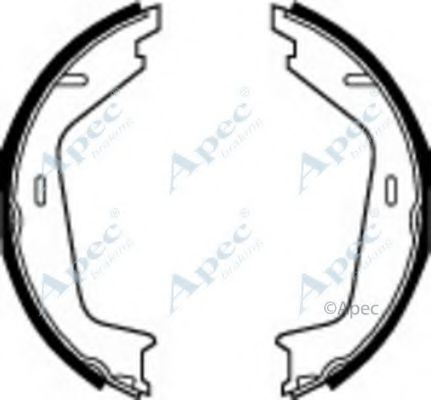 Тормозные колодки APEC braking SHU798