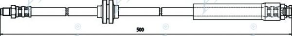 Тормозной шланг APEC braking HOS3738