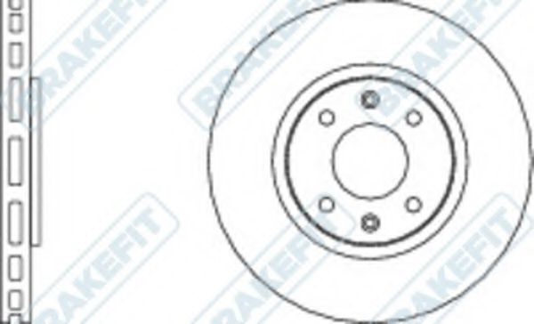 Тормозной диск APEC braking DK6063