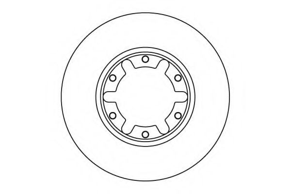 Тормозной диск MOTAQUIP LVBD1050Z