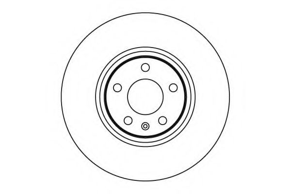 Тормозной диск MOTAQUIP LVBD1168Z