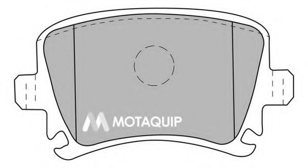 Комплект тормозных колодок, дисковый тормоз MOTAQUIP LVXL1141