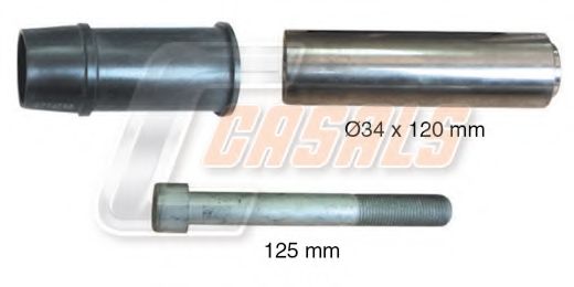Ремкомплект, тормозной суппорт CASALS MD1025