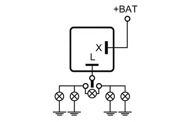 Прерыватель указателей поворота NAGARES 01012