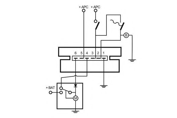 Реле, интервал включения стеклоочистителя NAGARES 03828