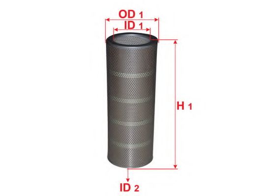 Фильтр, Гидравлическая система привода рабочего оборудования SAKURA  Automotive H-7911