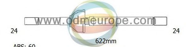 Приводной вал ODM-MULTIPARTS 18-272371