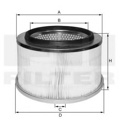 Воздушный фильтр FIL FILTER HP 600