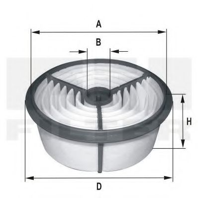 Воздушный фильтр FIL FILTER HP 5026