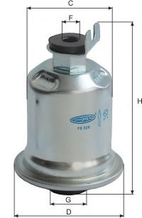 Топливный фильтр GOODWILL FG 526