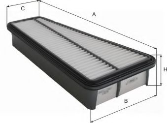 Воздушный фильтр GOODWILL AG 357