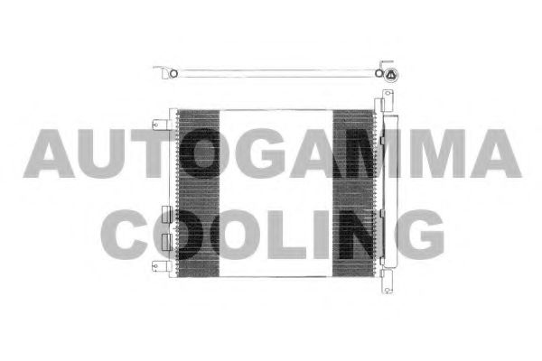 Конденсатор, кондиционер AUTOGAMMA 103296