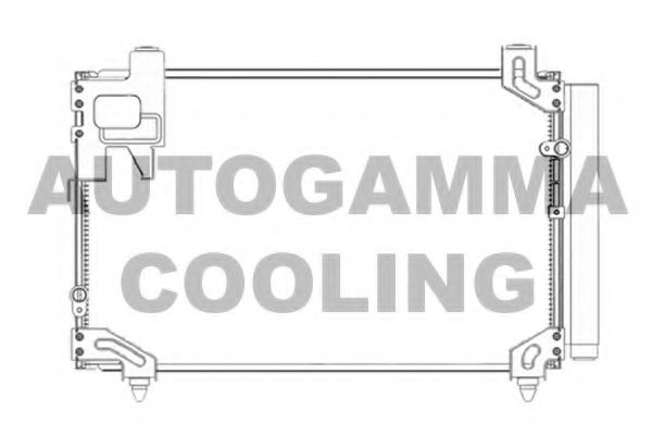 Конденсатор, кондиционер AUTOGAMMA 104920