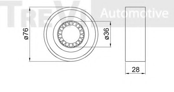 Комплект подшипника ступицы колеса RUVILLE 6620