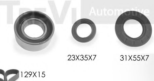 Комплект ремня ГРМ TREVI AUTOMOTIVE KD1209S2