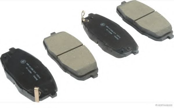 Комплект тормозных колодок, дисковый тормоз HERTH+BUSS JAKOPARTS J3600319