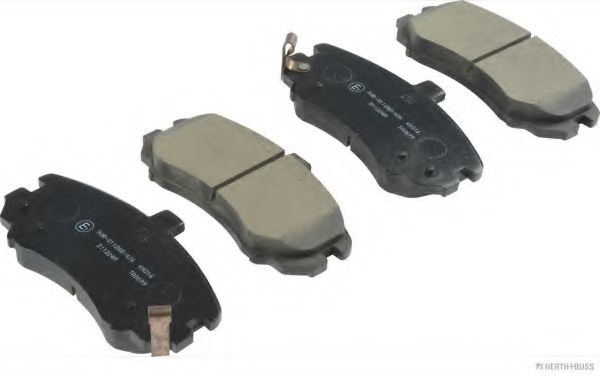 Комплект тормозных колодок, дисковый тормоз HERTH+BUSS JAKOPARTS J3600509