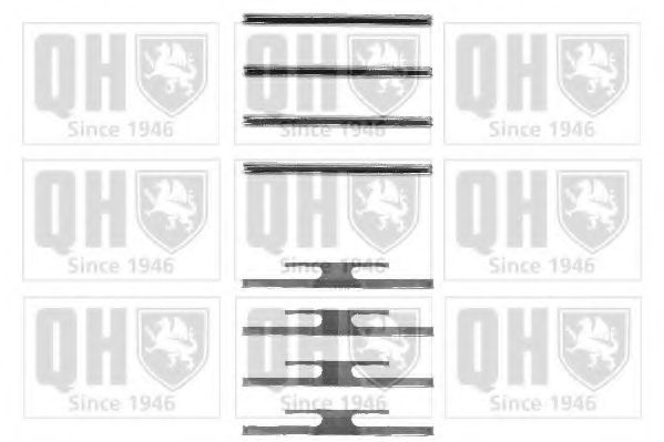 Комплектующие, колодки дискового тормоза A.P. LX0055