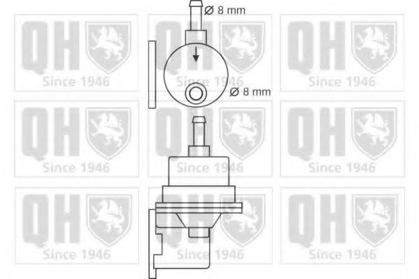 Топливный насос QUINTON HAZELL QFP113