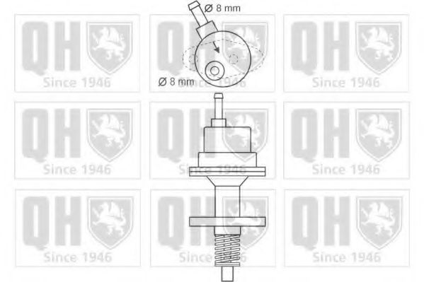 Топливный насос QUINTON HAZELL QFP153