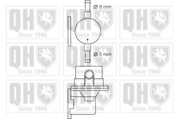 Топливный насос QUINTON HAZELL QFP164