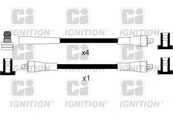 Комплект проводов зажигания QUINTON HAZELL XC564