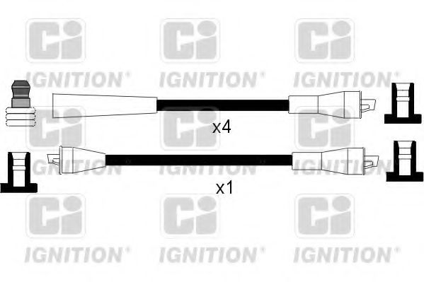 Комплект проводов зажигания QUINTON HAZELL XC802