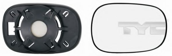Зеркальное стекло, наружное зеркало TYC 310-0039-1