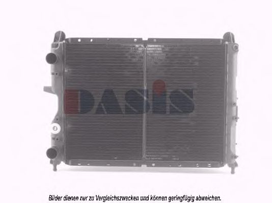 Радиатор, охлаждение двигателя AKS DASIS AL2048