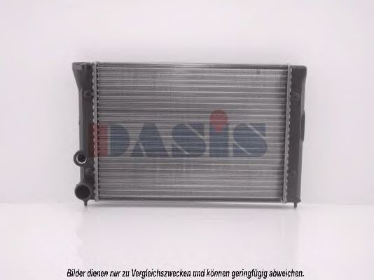 Радиатор, охлаждение двигателя AKS DASIS VW2083