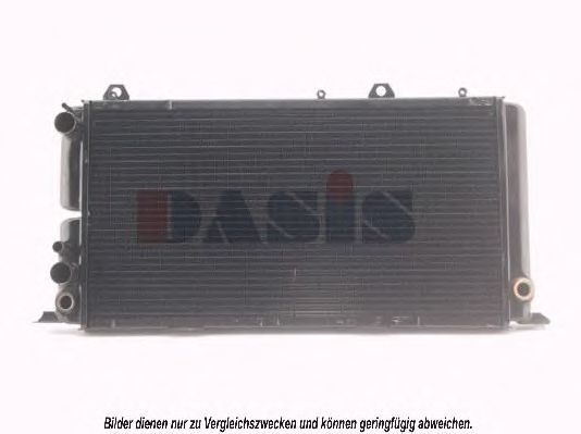Радиатор, охлаждение двигателя AKS DASIS AI2025