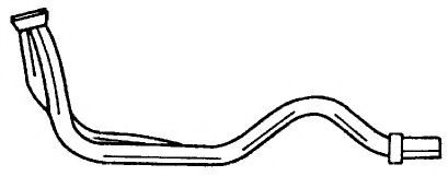 Труба выхлопного газа AKS DASIS SG60111